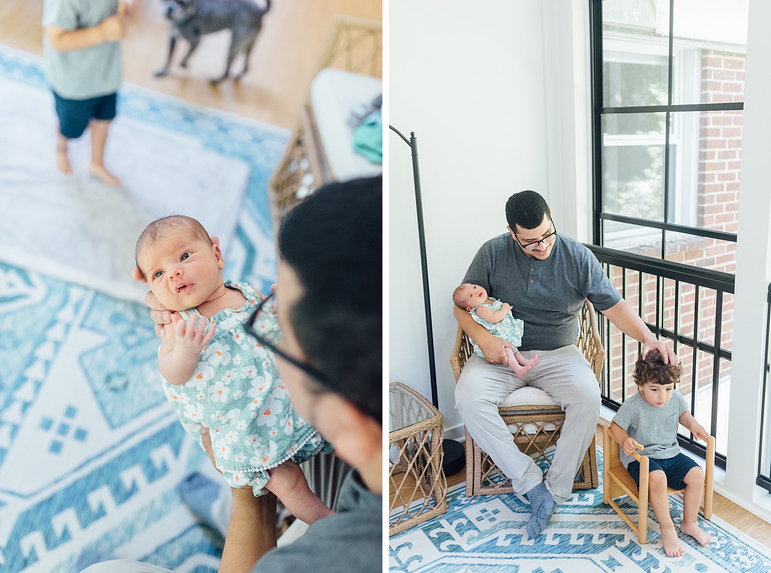 The Renderoses - Kensington Newborn Session - Montgomery County Maryland family photographer - Alison Dunn Photography photo