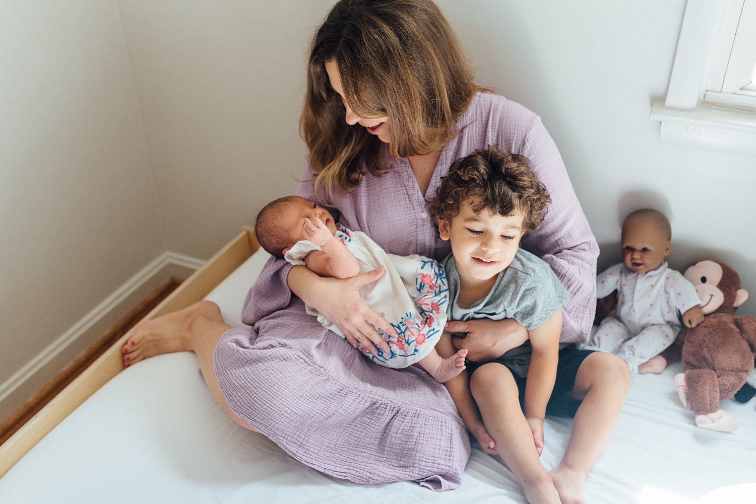 The Renderoses - Kensington Newborn Session - Montgomery County Maryland family photographer - Alison Dunn Photography photo