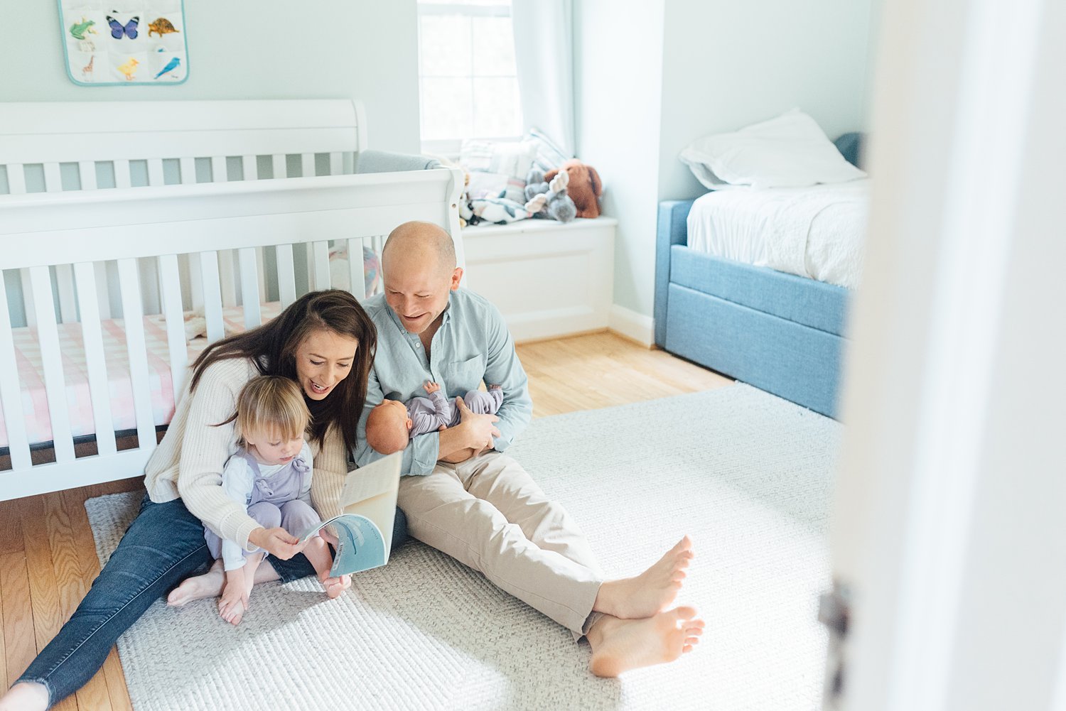 Liz + TK - Takoma Park Lifestyle Newborn Session - Montgomery County Maryland Family Photographer - Alison Dunn Photography photo