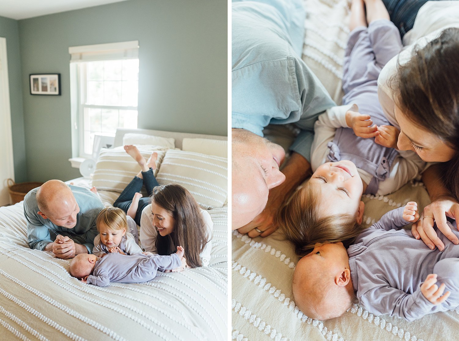 Liz + TK - Takoma Park Lifestyle Newborn Session - Montgomery County Maryland Family Photographer - Alison Dunn Photography photo