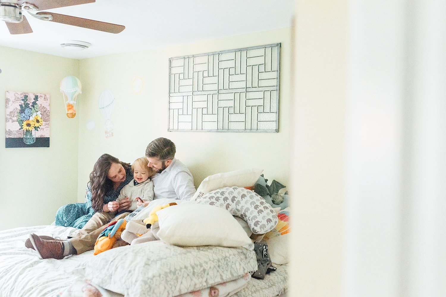 The Meteers - Washington DC In Home Lifestyle Family Session - DC Family Photographer - Alison Dunn Photography photo