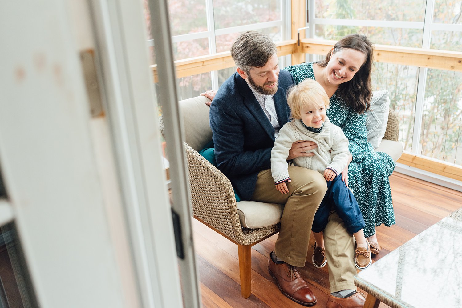 The Meteers - Washington DC In Home Lifestyle Family Session - DC Family Photographer - Alison Dunn Photography photo