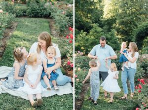 Bon Air Park Rose Garden Summer Mini Sessions - Arlington Virginia Family Photographer - Alison Dunn Photography photo