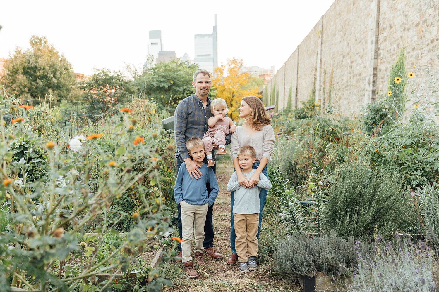 The Tregos - Fairmount Garden Family Session - Philadelphia Family Photographer - Alison Dunn Photography photo