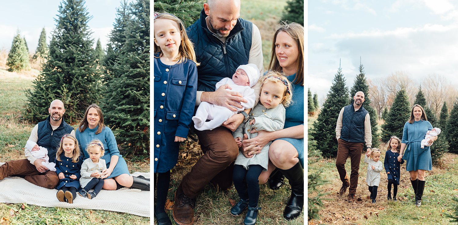 Butler's Orchard Christmas Tree Farm Mini Sessions - Damascus Family Photographer - Alison Dunn Photography photo