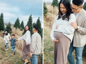 Butler's Orchard Christmas Tree Farm Mini Sessions - Damascus Family Photographer - Alison Dunn Photography photo