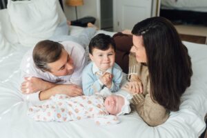 The Cogans - Silver Spring Family Session - Montgomery County Newborn Photographer - Alison Dunn Photography photo