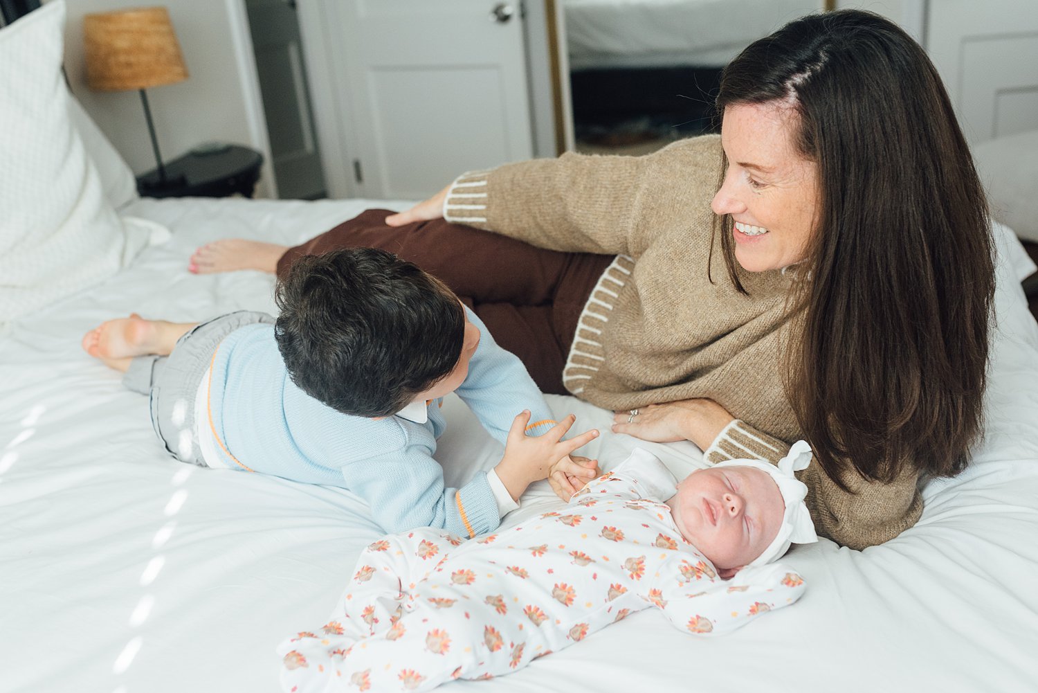 The Cogans - Silver Spring Family Session - Montgomery County Newborn Photographer - Alison Dunn Photography photo