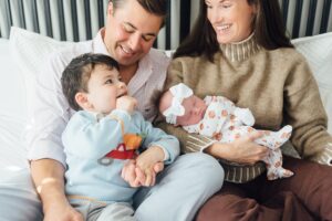 The Cogans - Silver Spring Family Session - Montgomery County Newborn Photographer - Alison Dunn Photography photo