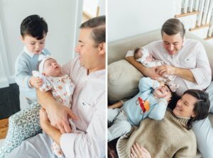 The Cogans - Silver Spring Family Session - Montgomery County Newborn Photographer - Alison Dunn Photography photo