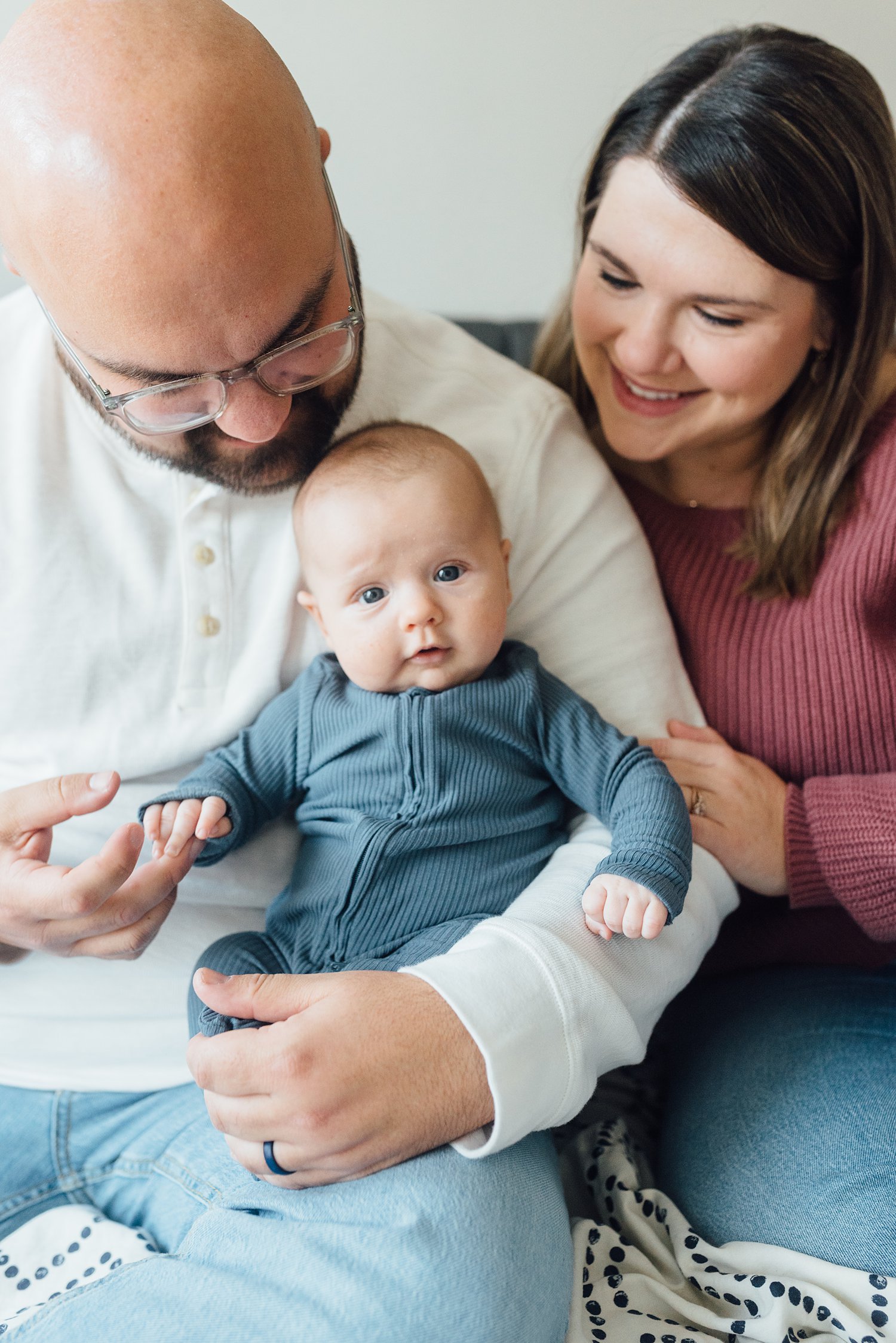 The Greens - Pasadena Newborn Session - Anne Arundel County Family Photographer - Alison Dunn Photography photo