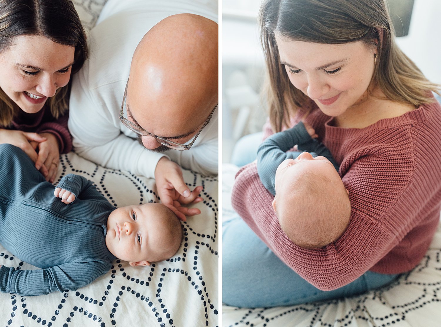 The Greens - Pasadena Newborn Session - Anne Arundel County Family Photographer - Alison Dunn Photography photo
