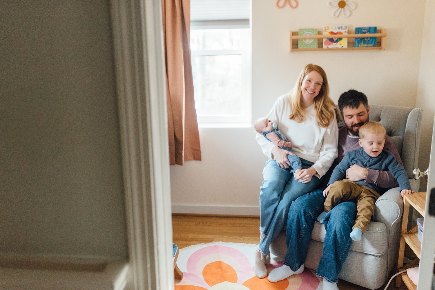 The Robisons - Silver Spring Newborn Session - Montgomery County Family Photographer - Alison Dunn Photography photo
