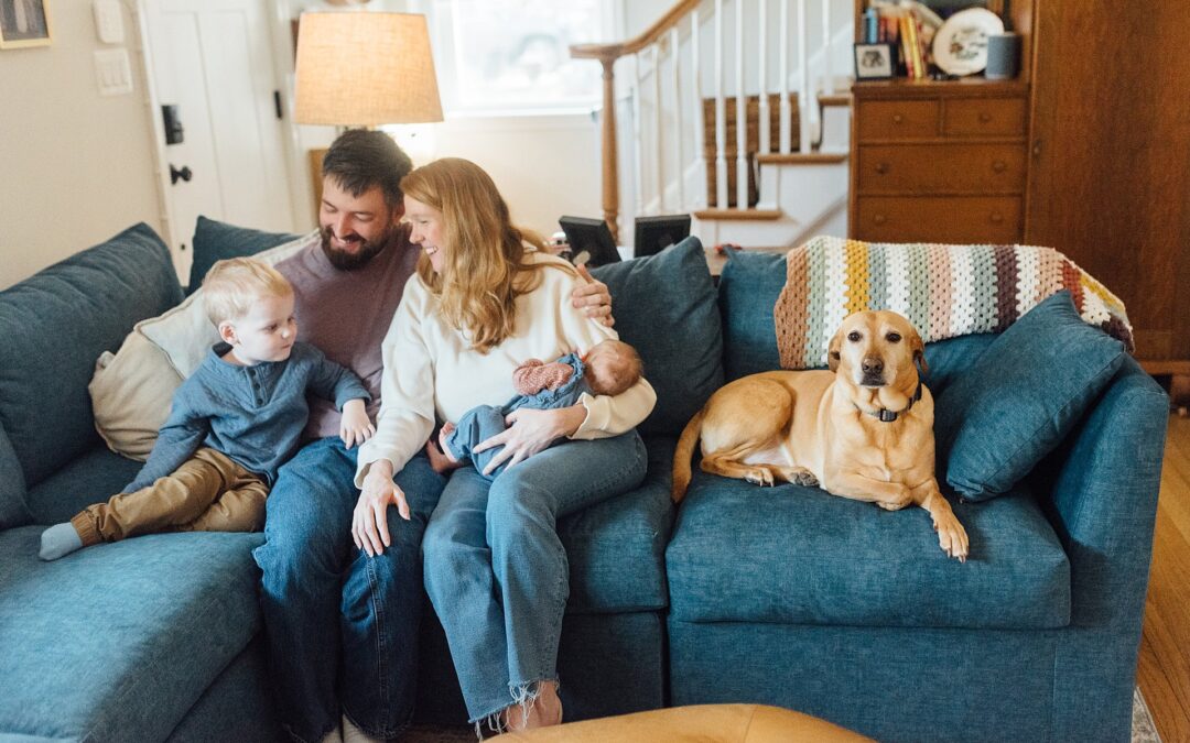 The Robisons // Newborn Session