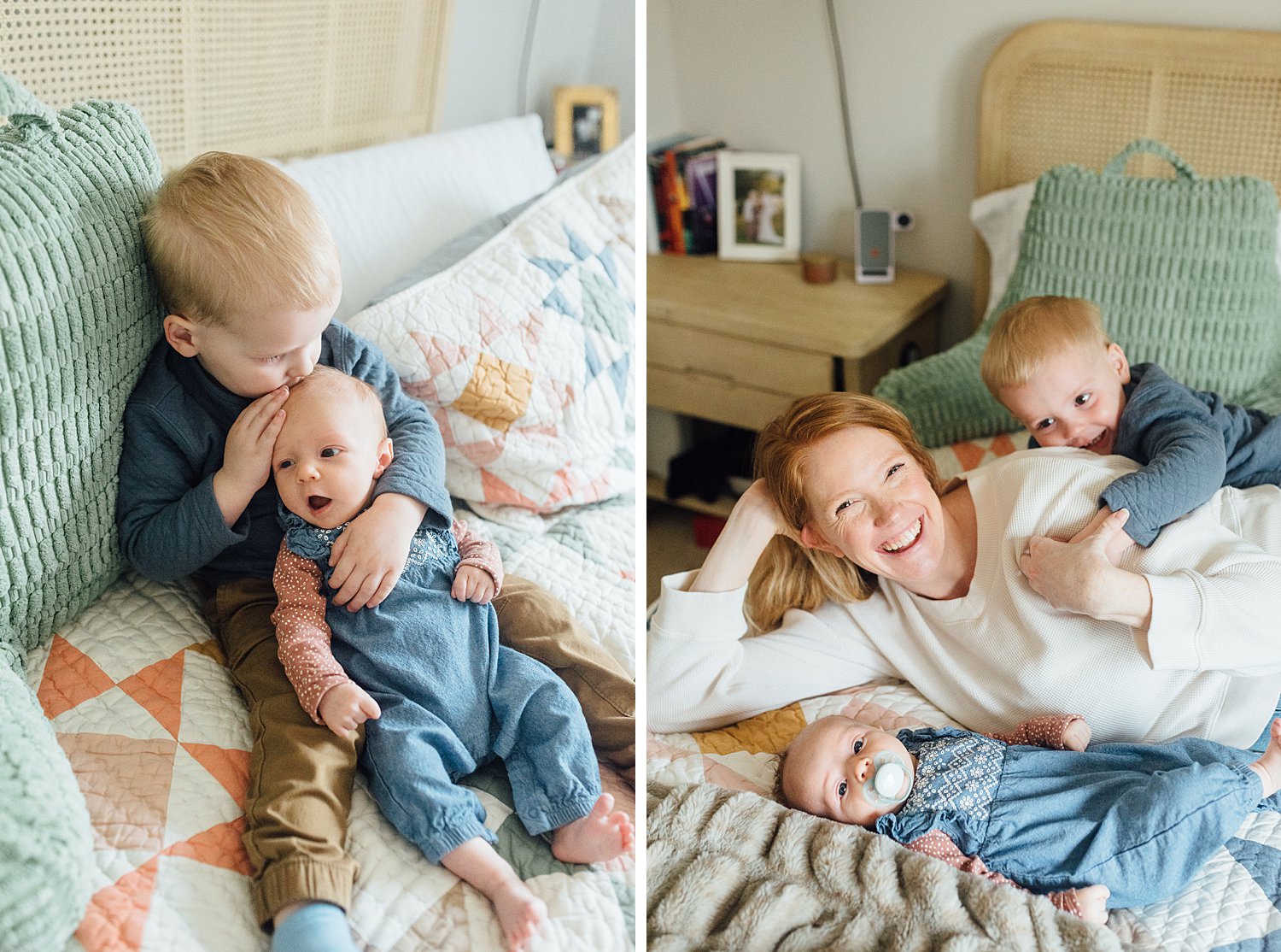 The Robisons - Silver Spring Newborn Session - Montgomery County Family Photographer - Alison Dunn Photography photo