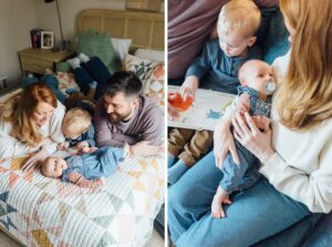 The Robisons - Silver Spring Newborn Session - Montgomery County Family Photographer - Alison Dunn Photography photo