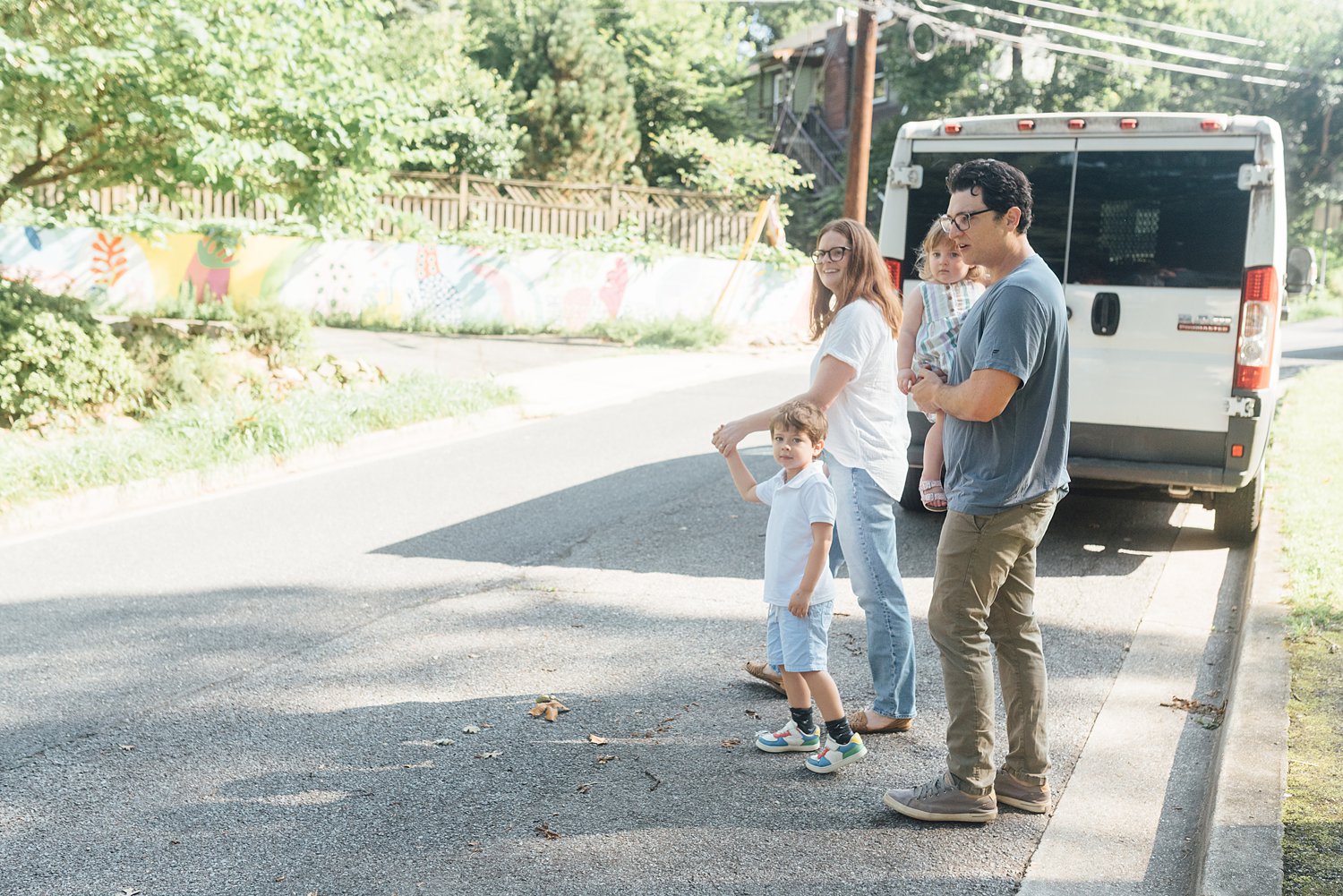 The Grubers - Takoma Park In Home Lifestyle Family Session - Montgomery County Maryland Family photographer - Alison Dunn Photography