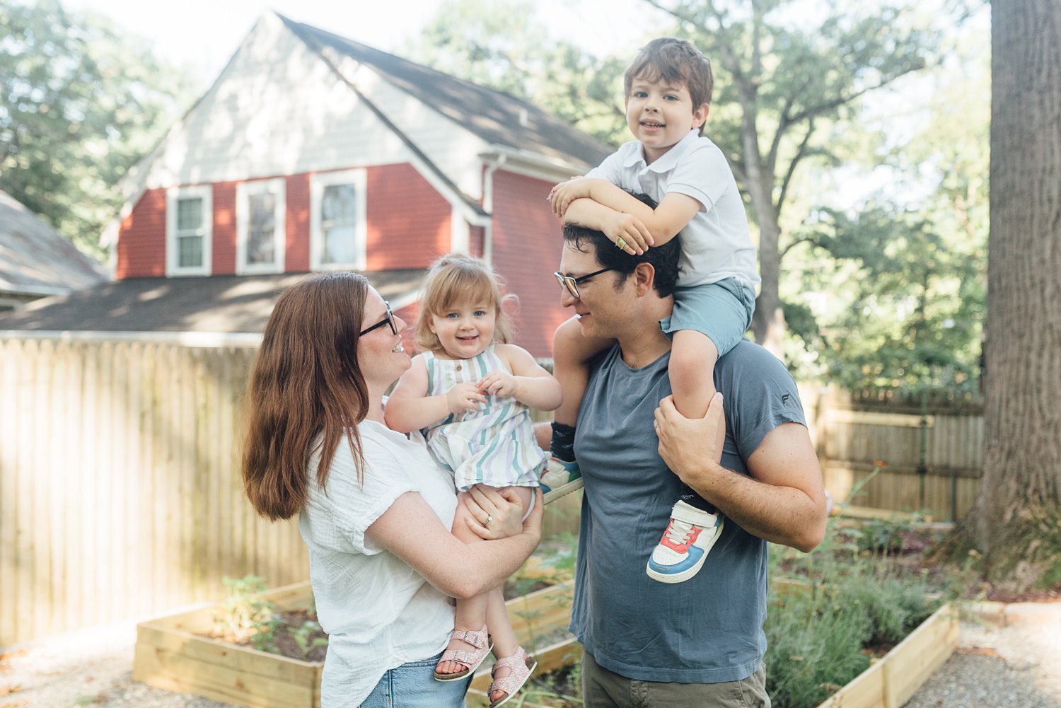 The Grubers - Takoma Park In Home Lifestyle Family Session - Montgomery County Maryland Family photographer - Alison Dunn Photography